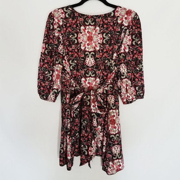 Bay Studio Quarter Sleeve Elastic Floral Top - Picture 7 of 8